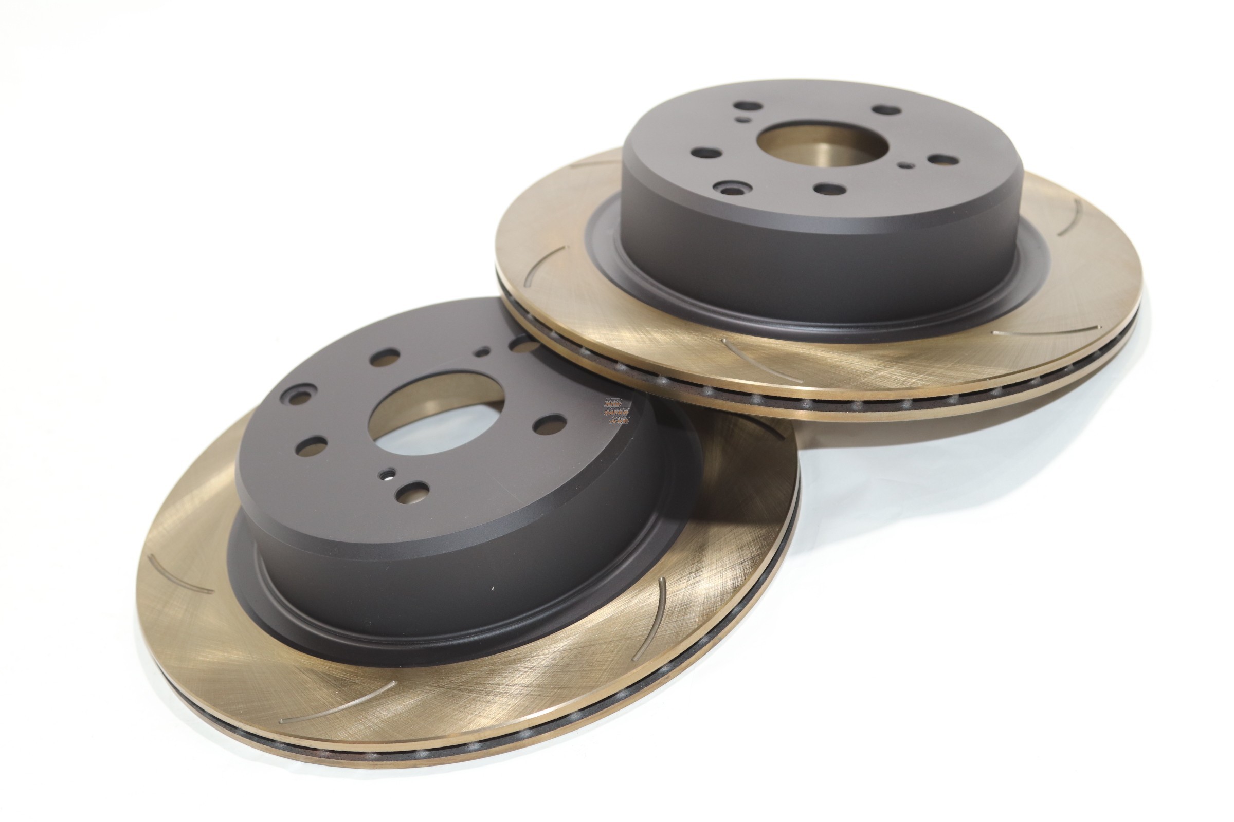 Project Mu SCR Pure Plus 6 Rear Brake Rotors Black Hat