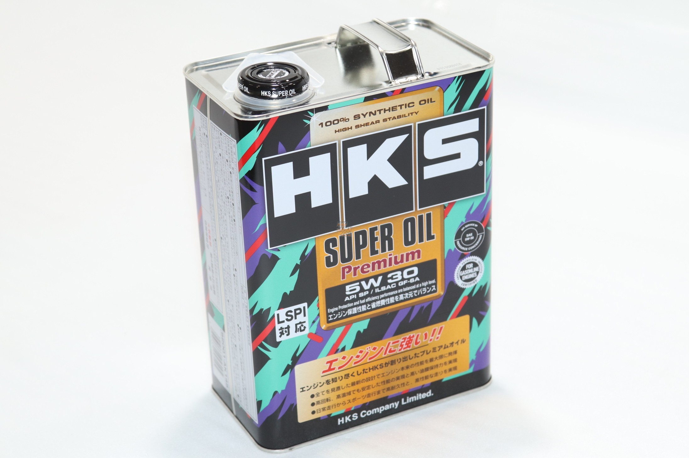 HKS HKS エッチケーエス スーパーターボレーシング エンジンオイル 5W-40 相当 LSPI対応 4L (52001-AK125 - オイル