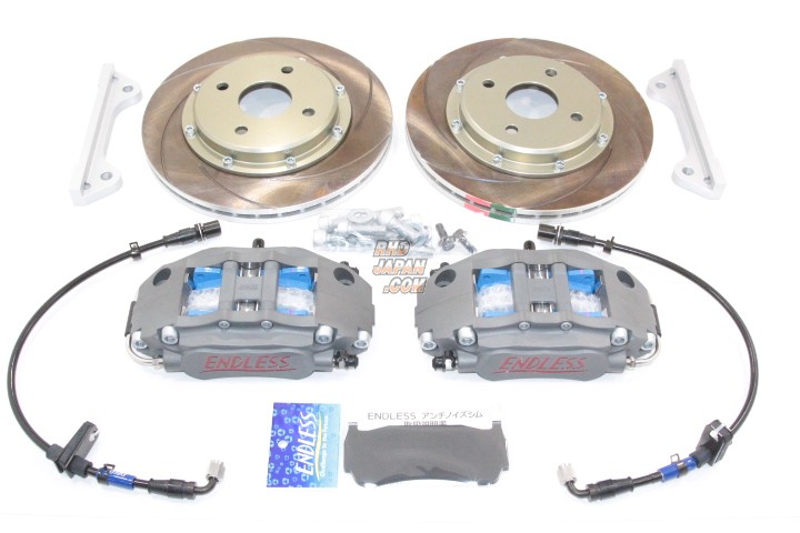 エンドレス SUPER MICRO 6POT システム インチアップキット ニッサン キューブキュービック YGNZ11用 ECZ3XBGZ11 ENDLESS Super Micro 6 Light Brake System Kit for Copen - Genuine