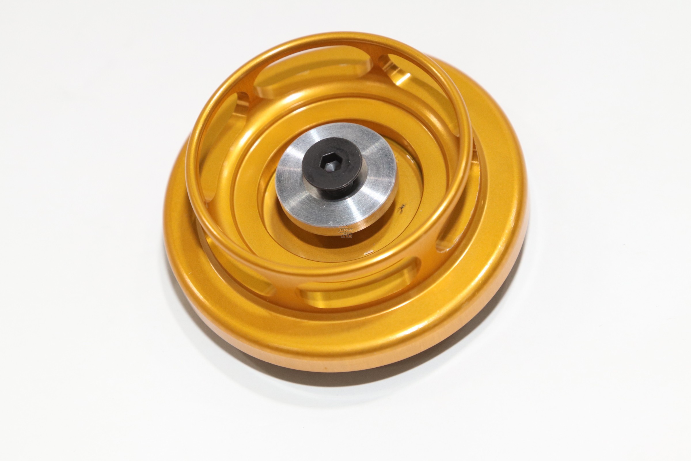 Unlimited Works Oil Filler Cap Berutan Logo Plate - Mitsubishi One-Touch