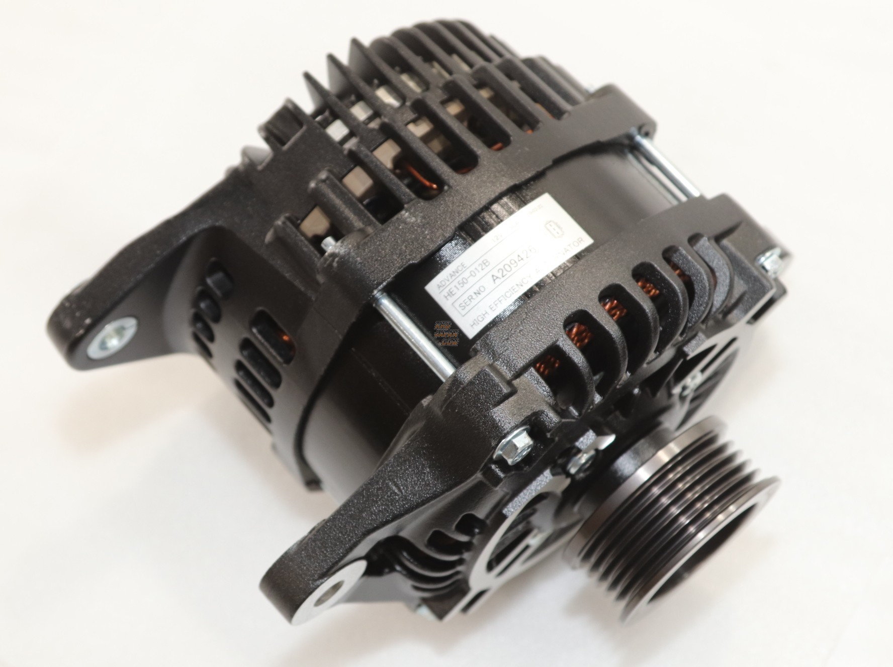 ADVANCE High Efficiency Alternator 150A Black Gunmetal Pulley - Impreza Forester Legacy