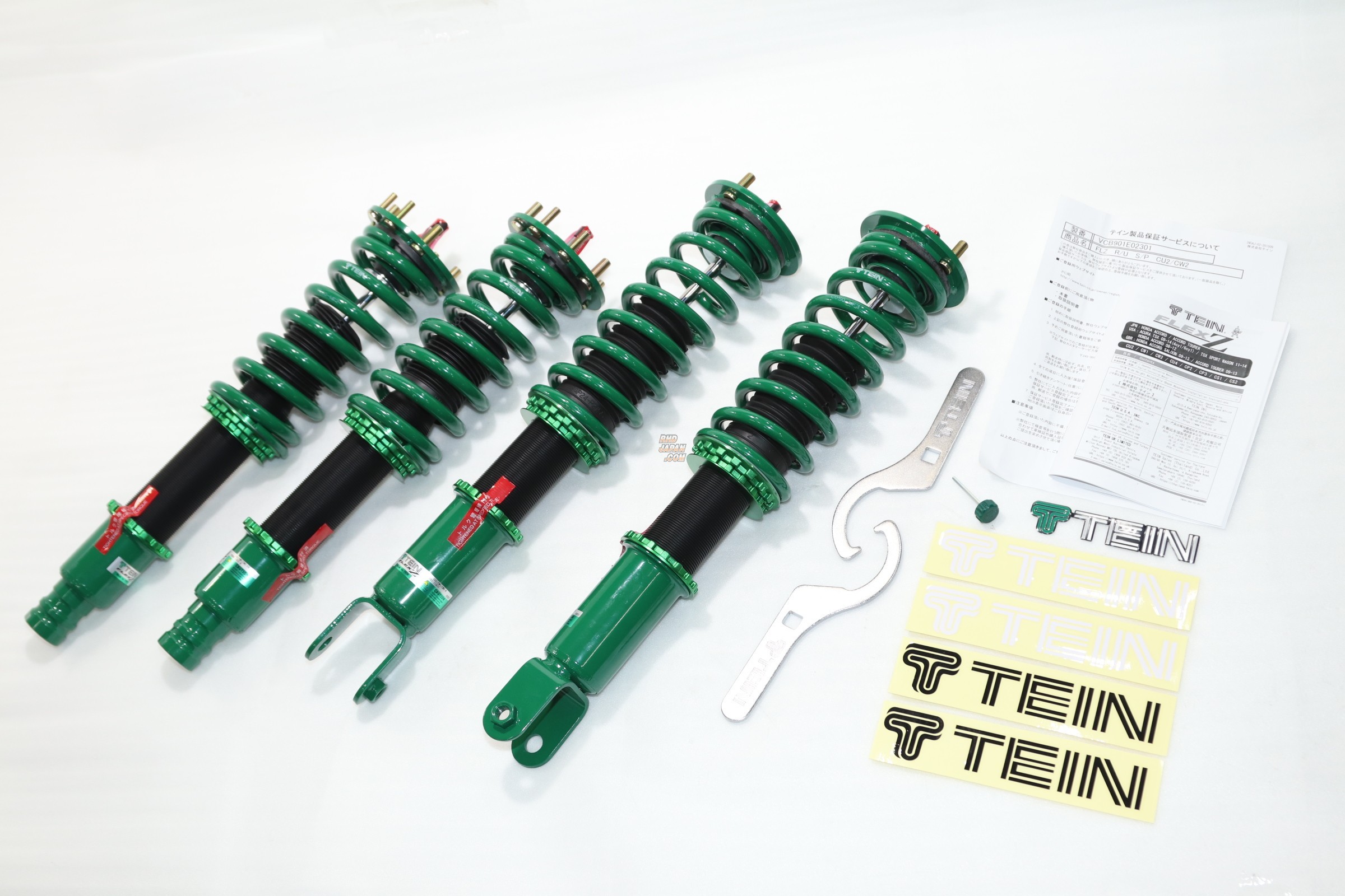 TEIN STREET FLEX CU1,CU2,CW1,CW2 アコード Tein 2018-2022 Honda Accord CV1 / CV2 / CV3 Street Advance Z