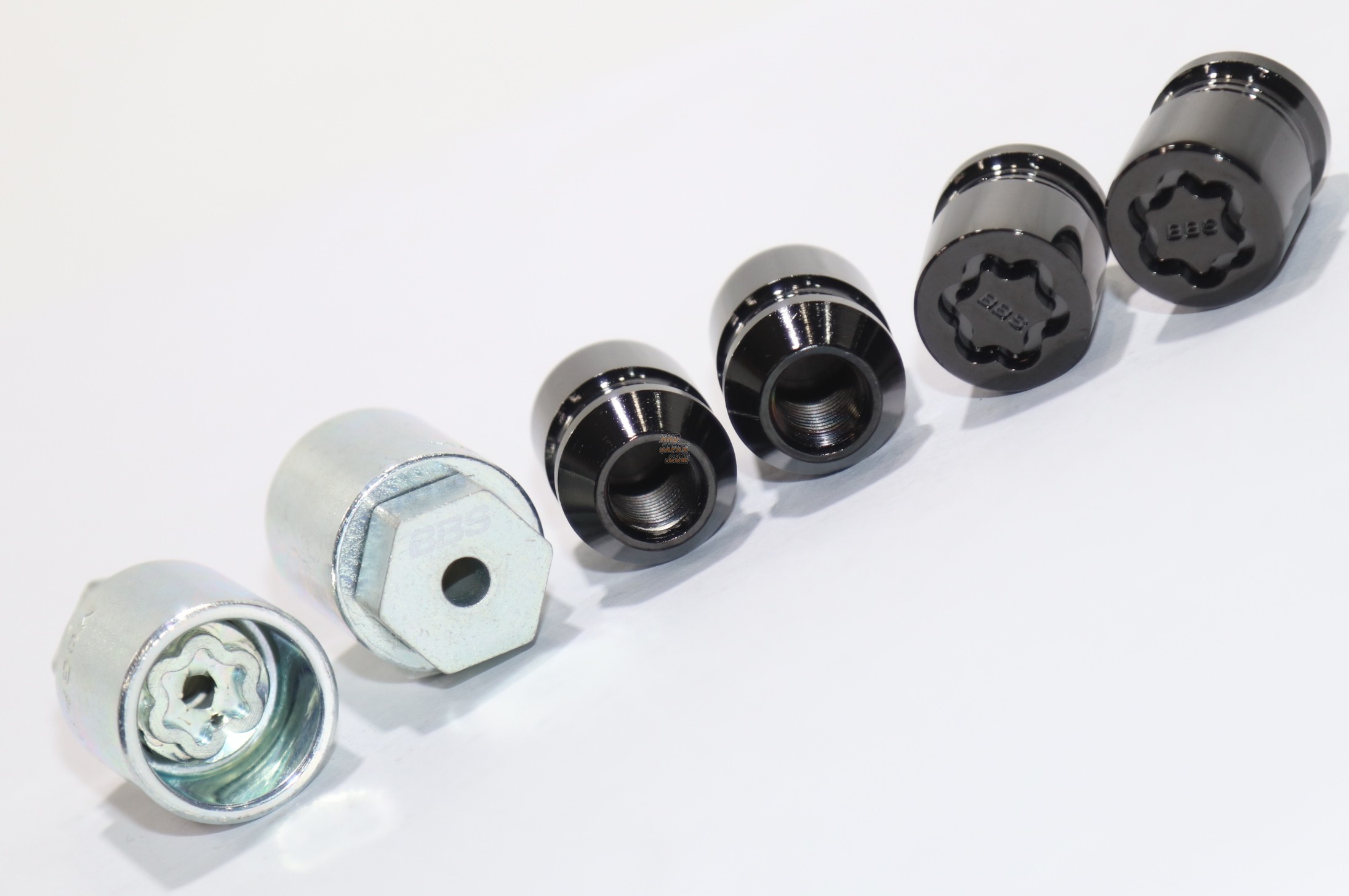 BBS Japan Security System Lock Nut - M12 P1.25