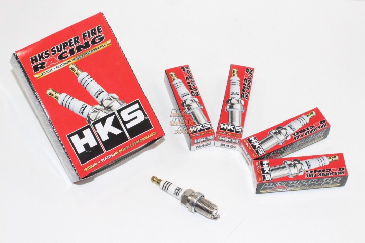 HKS Super Fire Racing Spark Plug M-iL Series Heat Range 8 - 50003-M40iL -  RHDJapan