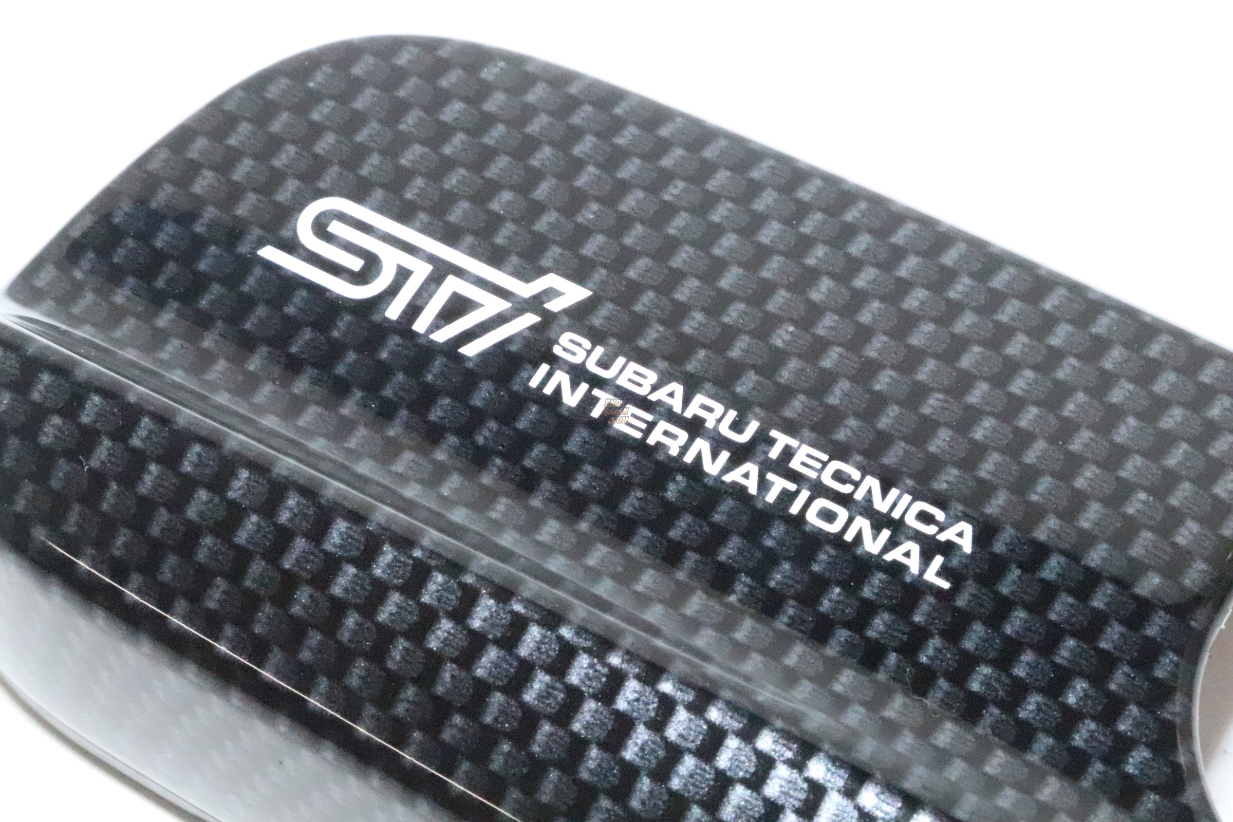 【H12年　レガシィ】　STi ルームミラーカバー　カーボン調 レガシィ BP⁄BL BM⁄BR ルームミラーカバー STI純正 カーボン調