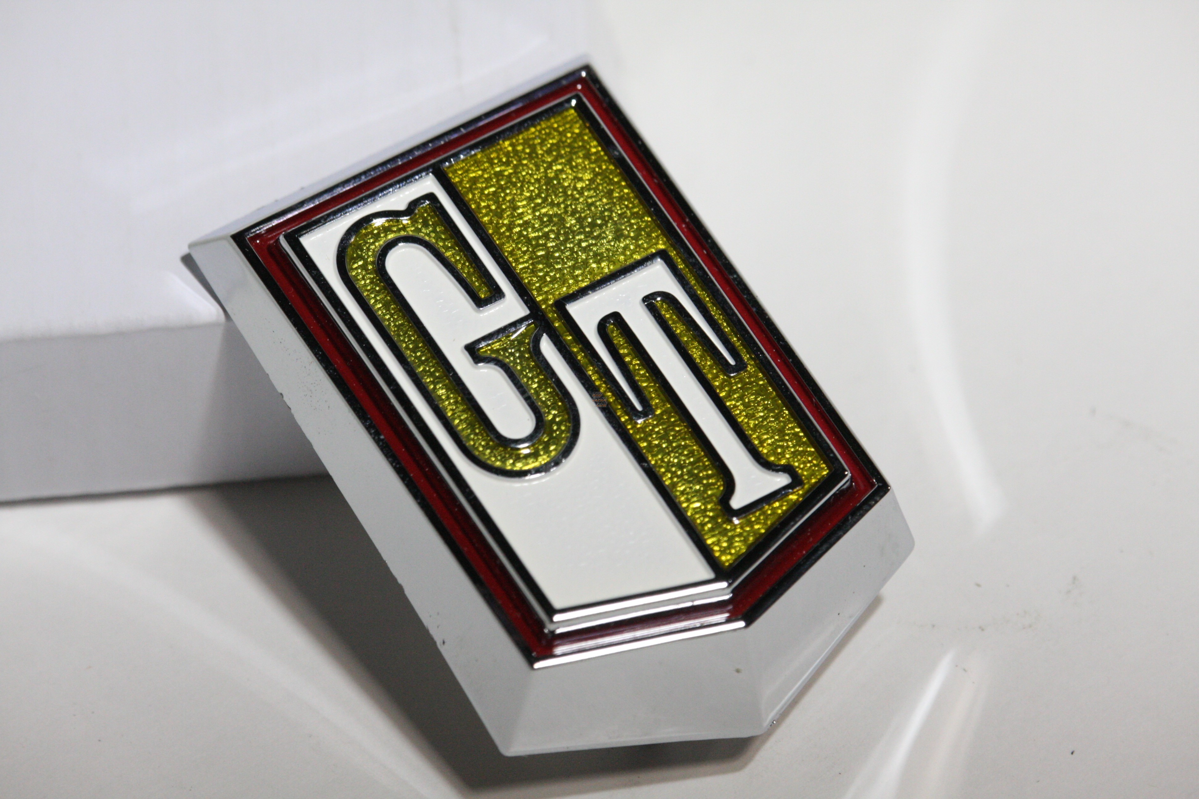 Parts Assist M.speed Front Fender Emblem GT-X Type Gold - Hakosuka GC10 KGC10 2-Door
