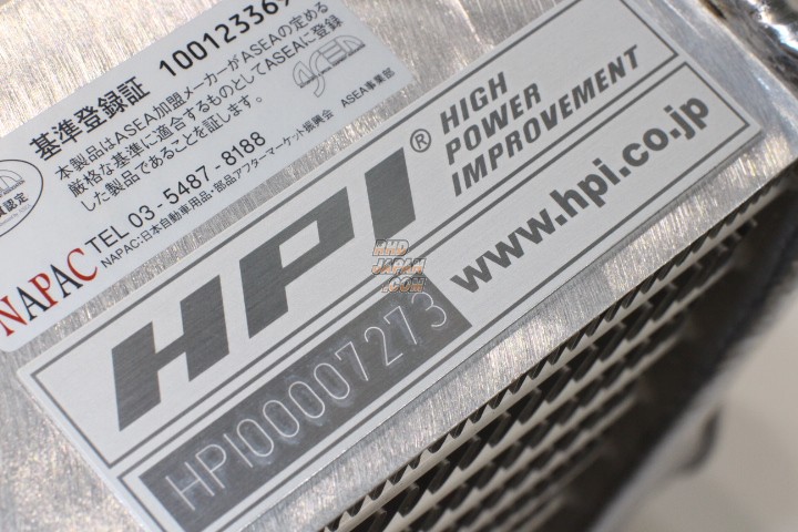 HPI Front Mount Intercooler Kit Type-WF Blue Hose Spring Clamp - S14