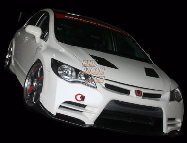 M&M Honda Front Bumper Type MR Version 2 - CIVIC FD2 MUGEN RR
