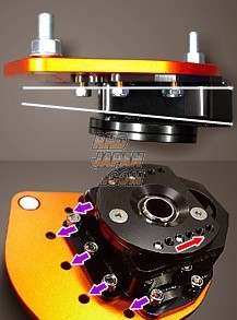 T-Demand Super Onikyan Pillow Upper Mount Set Front - Y33