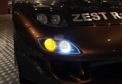 Car Shop GLOW LED Front Combination Lamp Set Version 2 - FD3S to 1998