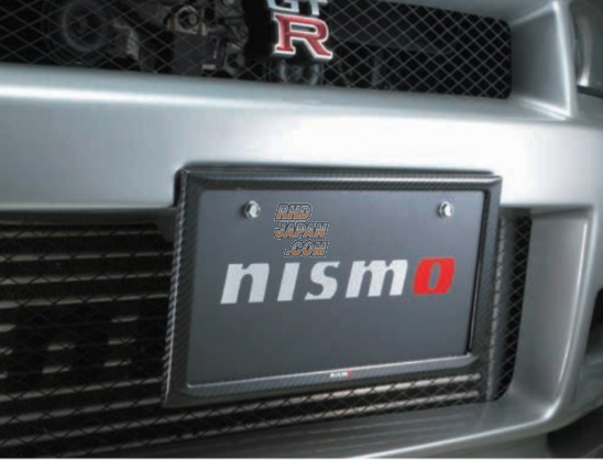 Nismo license deals plate frame