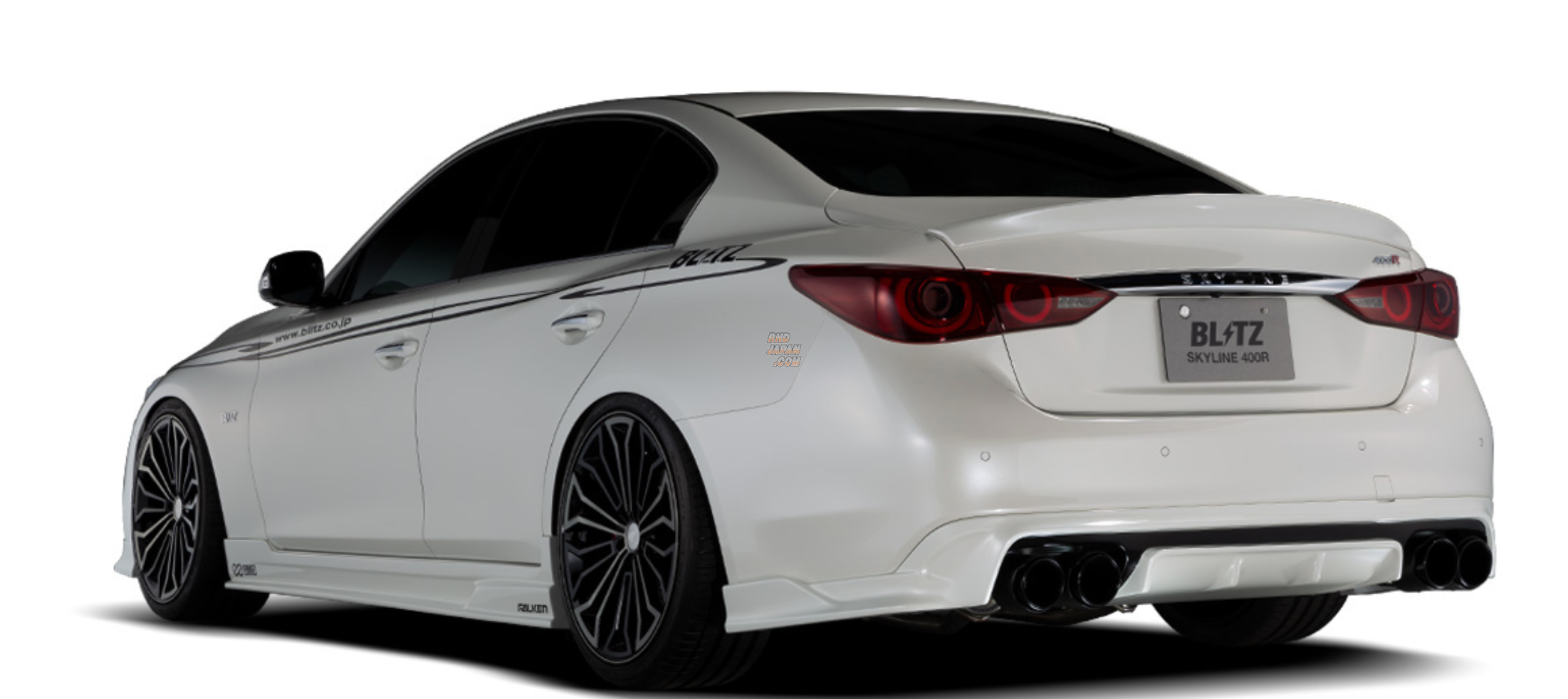 Blitz Aero Speed R-Concept Rear Under Diffuser - Skyline RV37 400R