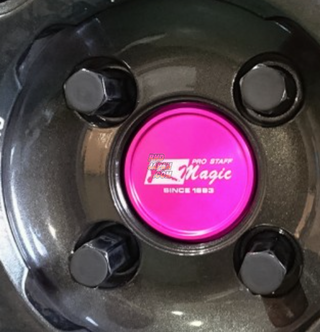 R-Magic RAYS TE37 Sonic Wheel, Hub Jacket & Pink Spoke Sticker Set - Roadster ND5RC NDERC
