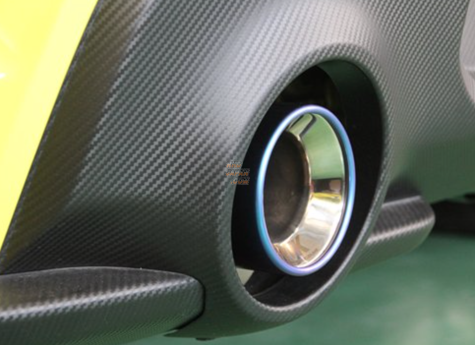 S.W.K. Suzuki Works Kurume Forty-six Dual Muffler Titanium Tail Finisher Set - Swift Sport ZC33S