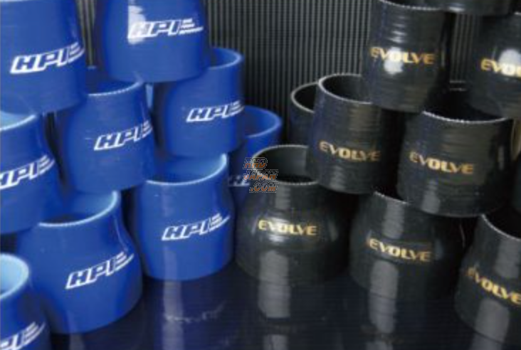 HPI Silicon Hose - Straight Type 100mm D X 90mm L Blue