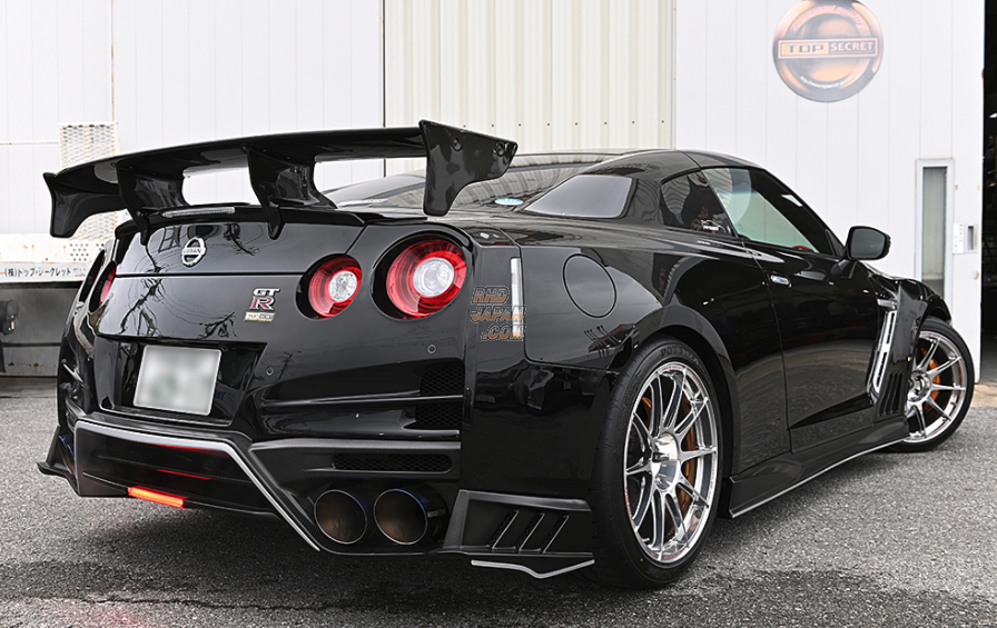 Top Secret GT Wing Rear Spoiler ST1 - GT-R R35 - RHDJapan