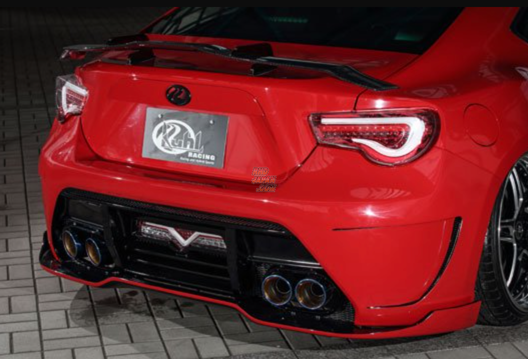 Kuhl Racing Rear Under Diffuser for Bumper 02R-SS I FRP Primer Gel Coat - 86 ZN6