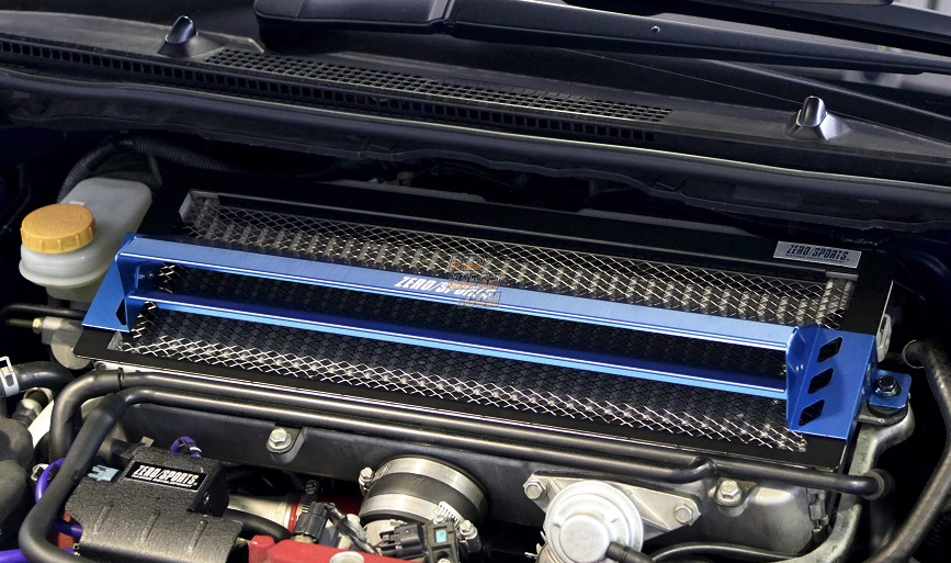 Zero Sports Cool Action II Blue Intercooler Cooling Panel