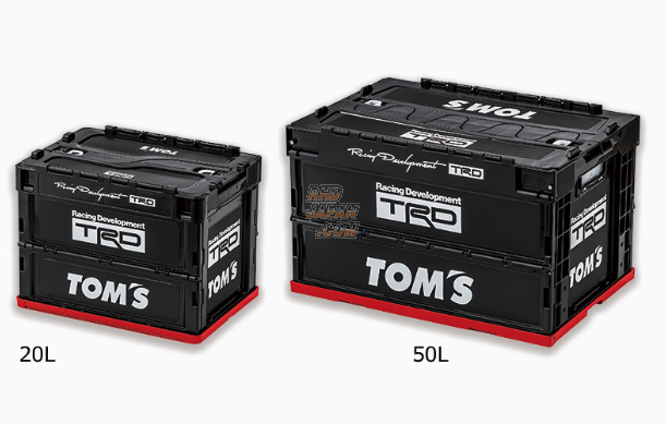 TOM'S 36L コンテナ & TRD トレー TOM'S 36L コンテナ & TRD トレー