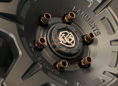 Weds Gear Red Label Alumi Long Nut Lock Type Black - M12x1.5