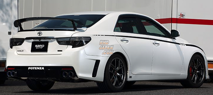 Sard LSR Wing Spoiler Carbon Fiber Twill Weave Low Stay