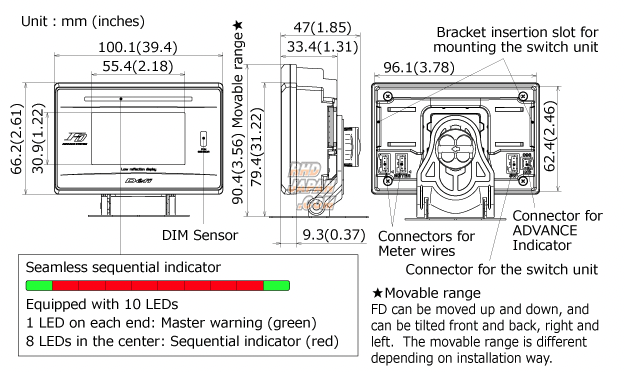 Defi Link Meter Advance FD