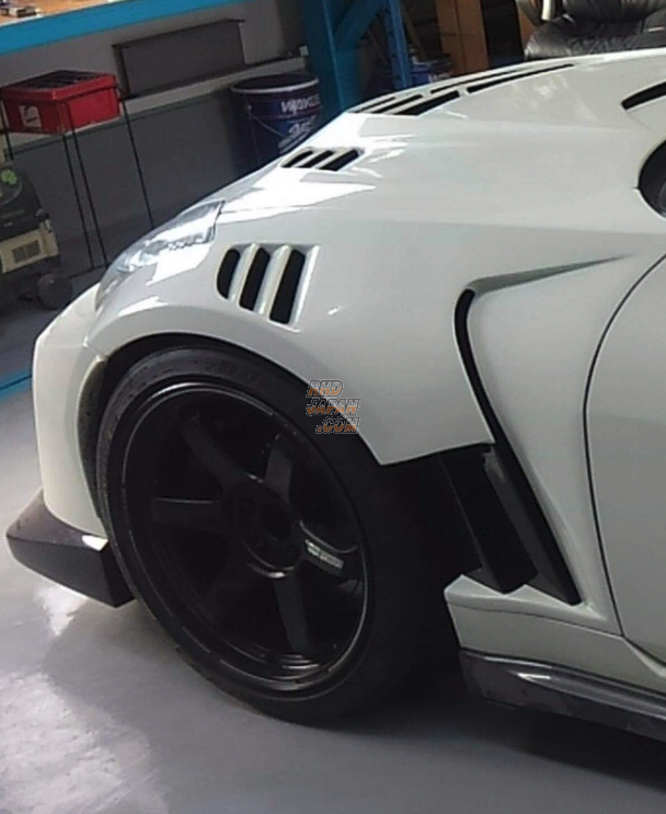 Car Shop GLOW N-ONE Racing Sundome Fender Dry Carbon Fiber - Fairlady Z Z33