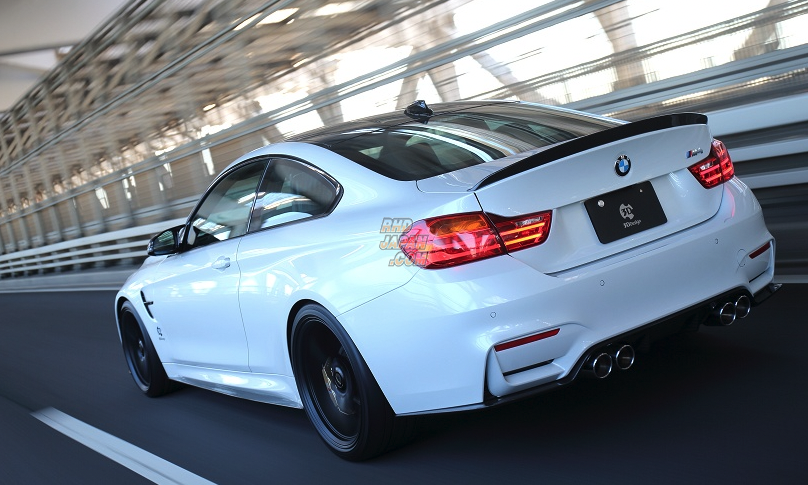 3D Design Trunk Spoiler Dry Carbon Fiber - BMW M4 F82