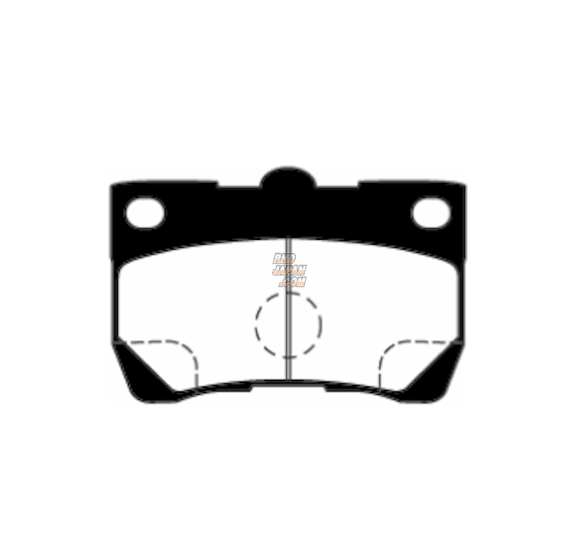 TOM'S Brake Pad Set Performer Rear - Lexus GS IS Toyota Crown / Athlete GRS18# GRS2# Crown Hybrid / Majesta UZS# Mark X GRX1#