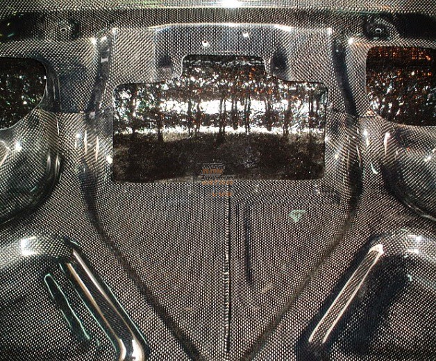 Carshop F1 Bonnet Full Carbon Plain Weave with Rain Duct Cover - BCNR33