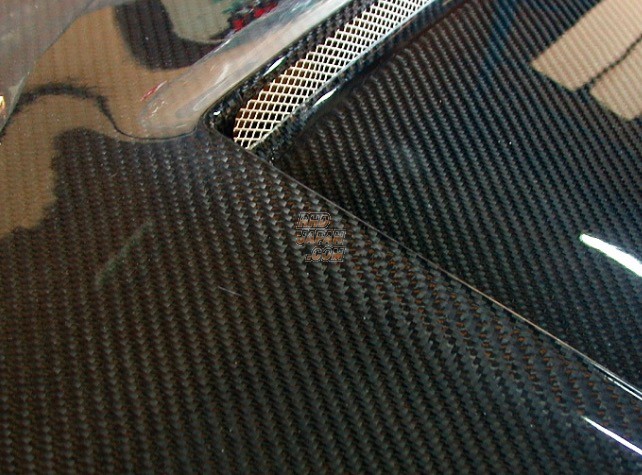 Carshop F1 Bonnet Full Carbon Plain Weave with Washer Hole - BCNR33