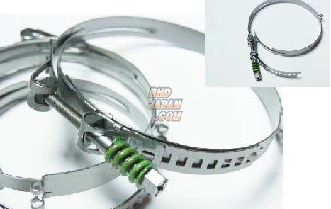 HPI Front Mount Intercooler Kit Type-WF Blue Hose Spring Clamp - S14