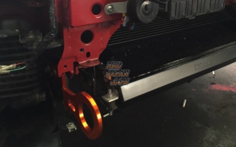 Super Now Tow Hook Front Orange - FD3S