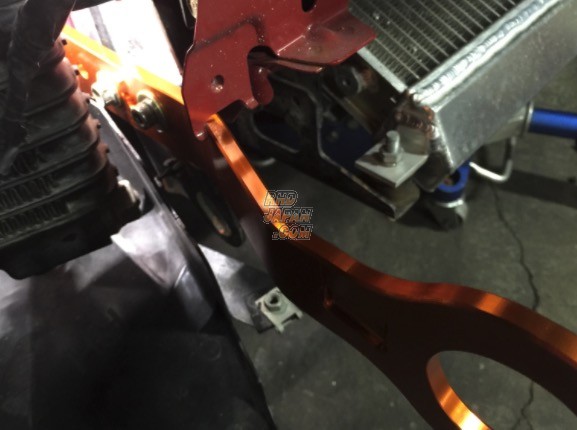 Super Now Tow Hook Front Orange - FD3S