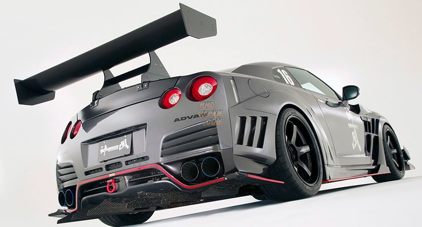 Varis GT Wing with Mount Bracket - GT-R R35