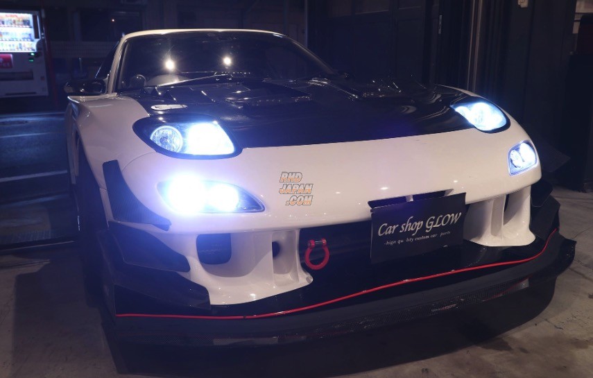 Car Shop GLOW LED Front Combination Lamp Set Version 3 Attack Light - FD3S after 1999