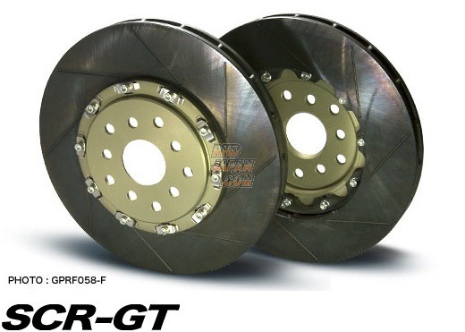 Project Mu SCR-GT Front Brake Rotor Set Brembo - Brembo GDB GGB SG9 GRF GVF GVB GRB BL5 BES VAB YA5 SG9 SJG YA9 YAM ZC6