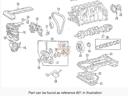 Toyota OEM Timing Belt Tensioner - JZA80