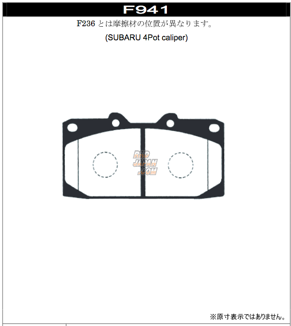 Project Mu Front Brake Pads Type Racing999 GC8 GDB GDA GF8 GGA GGB