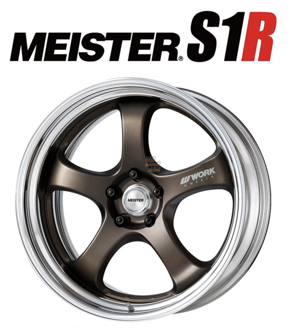 Work Wheels Japan Meister Center Cap Type A - Meister L1 S1R