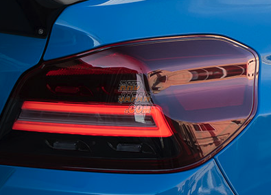 Corazon LED Tail Lamp Type-RF Flashing Winker Black Lens - WRX S4