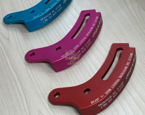 Impulse Aluminum Billet Alternator Mount Stay Alumite Blue with Logo - AE86