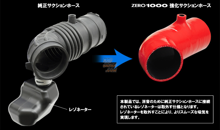 ZERO-1000 Suction Intake Hose Orange - BRZ ZD8 GR86 ZN8