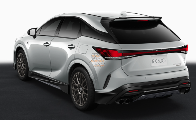 TRD JAPAN 2023-2025 Lexus RX F-Sport Factory Painted Side