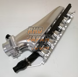 Nagahori Racing High Capacity Aluminum Surge Tank Kit 90mm Throttle Body silver - RB20DET