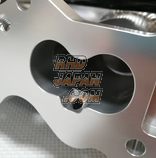 Nagahori Racing High Capacity Aluminum Surge Tank Kit 90mm Throttle Body silver - RB20DET