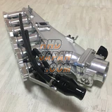 Nagahori Racing High Capacity Aluminum Surge Tank Kit 90mm Throttle Body silver - RB20DET