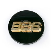 BBS Japan Wheel Center Cap Emblem - Black 70mm with Ring
