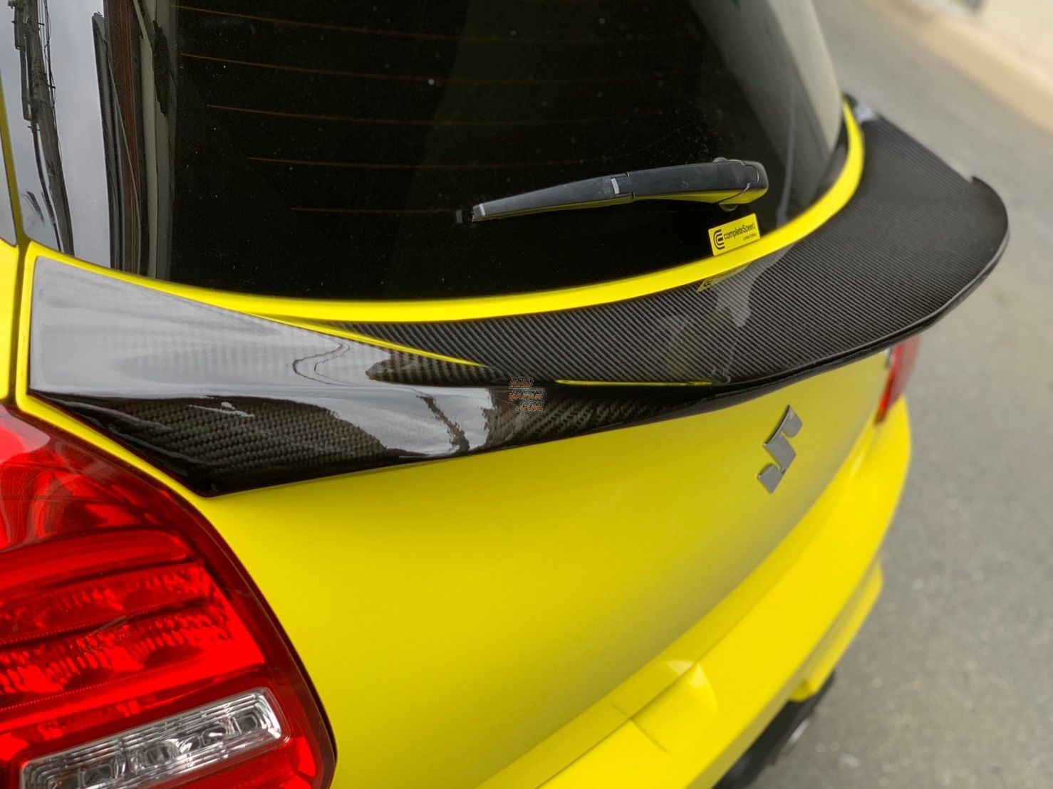 Result Japan Rear Gate Spoiler Carbon Fiber - Swift Sport ZC33S