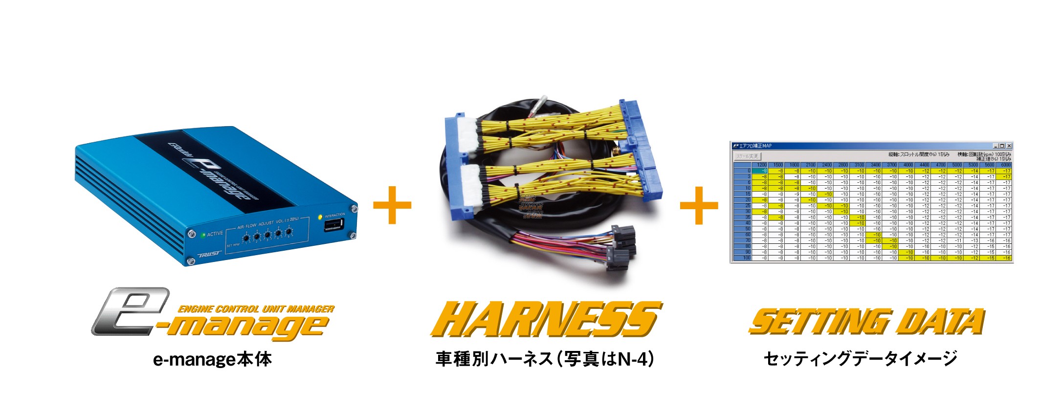 Trust GReddy E-Manage Blue Setup Kit - ACR30